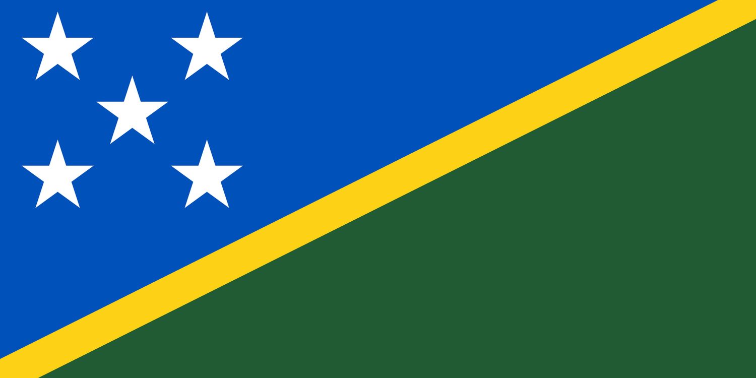 Solomon Islands flag large 36x72