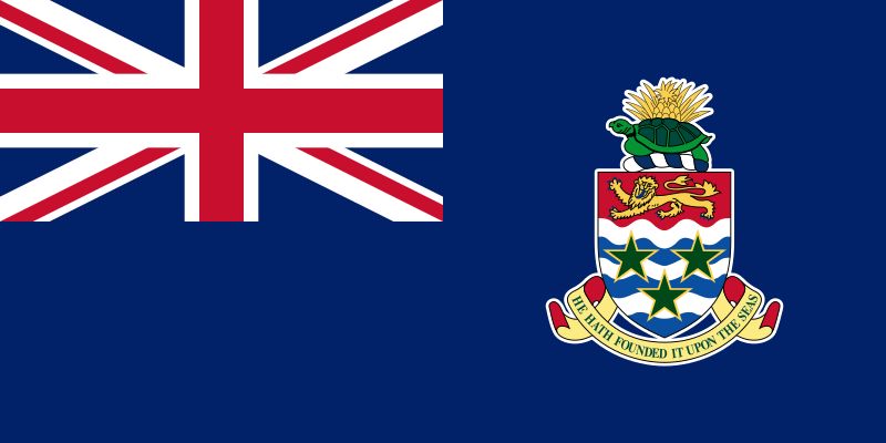 Cayman Islands stickers small