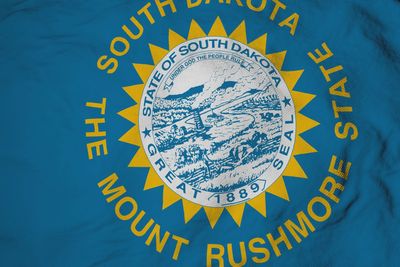 South Dakota flag large 36x60