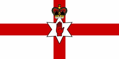 Northern Ireland small flag 4x6