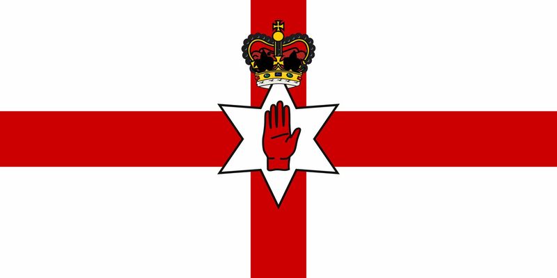 Northern Ireland small flag 4x6