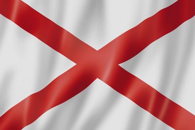 Alabama small flag 4x6