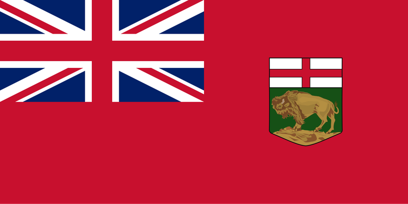 Manitoba flag medium 24x36