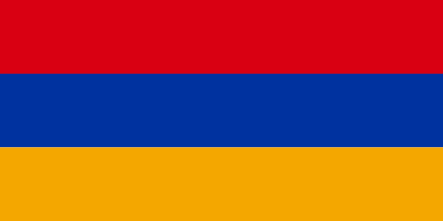 Armenia flag for boat 10x13