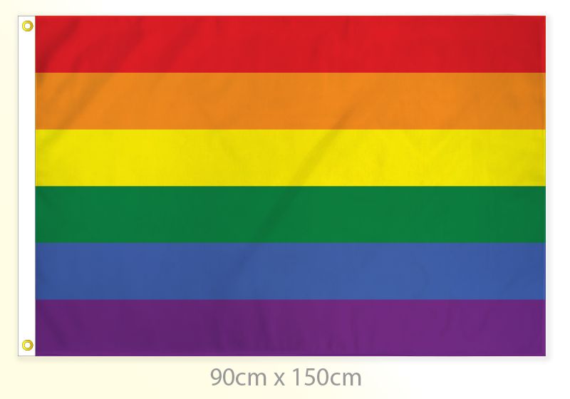 Pride (Rainbow) flag large 36x60