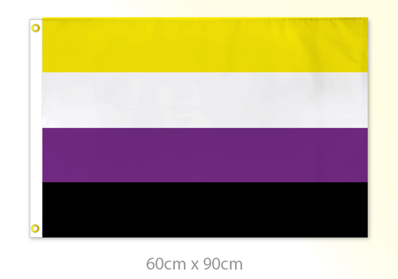 Nonbinary Pride Medium Flag 24x36