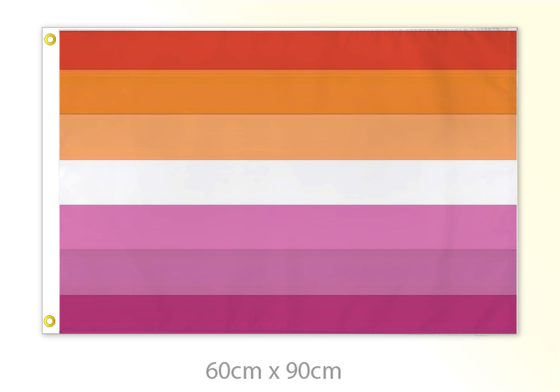 Lesbian Pride Flag Medium 24x36