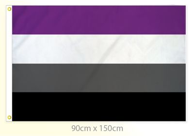 Asexual Pride Flag Large 36x60
