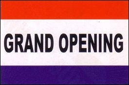 Grand Opening 36x60