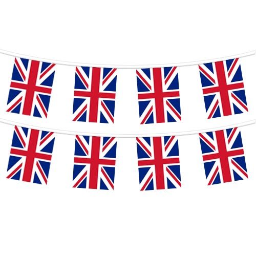 Flags on rope United Kingdom, 60&#39;