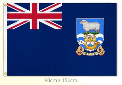 Falkland Islands (Falkland Islands) flag large 36x60