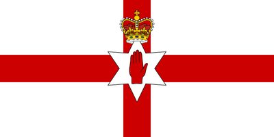 Northern Ireland (Ulster) flag large 36x60