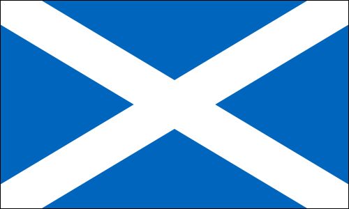 Scotland (St Andrew&#39;s Cross) medium flag 24x36