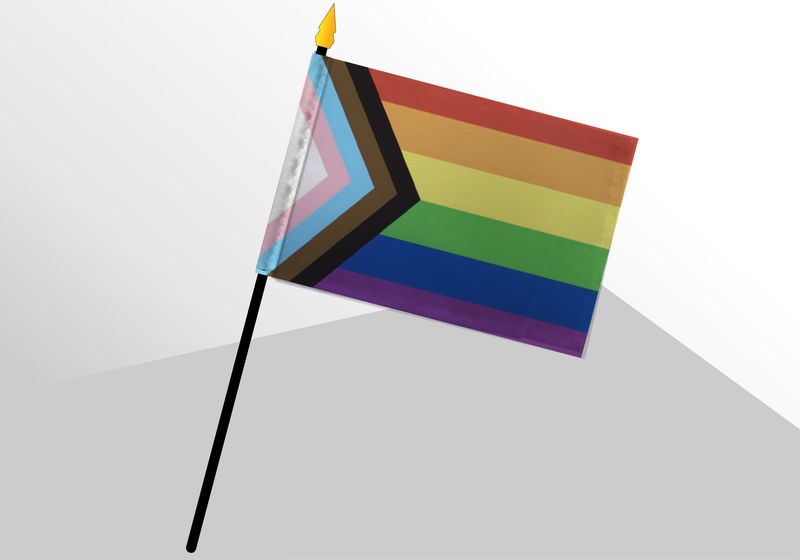 Inclusive Pride Deluxe Flag 4x6
