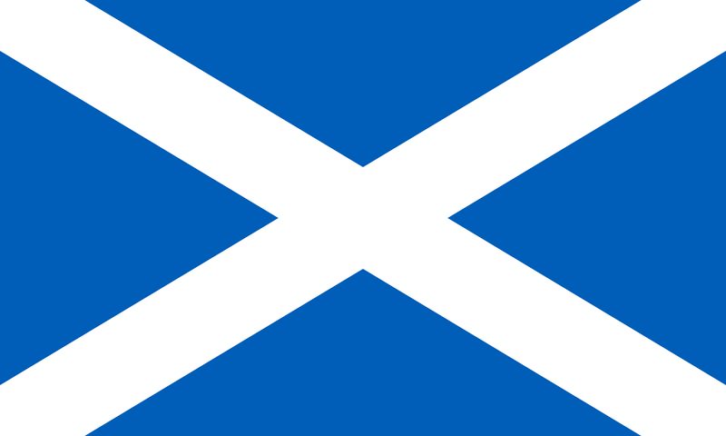Scotland boat flag 12x18