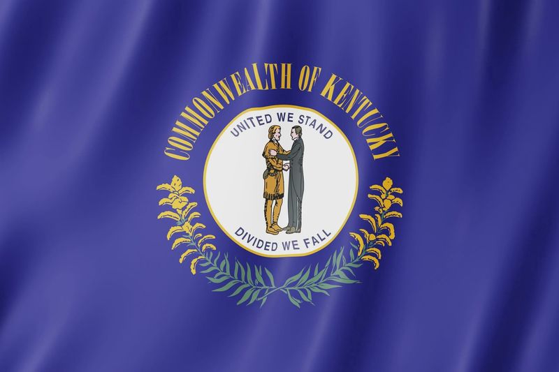 Kentucky small flag 4x6