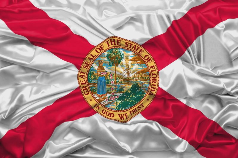 Florida small flag 4x6