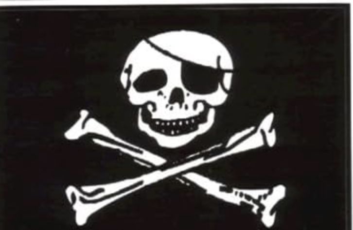 Standard Pirate Sticker
