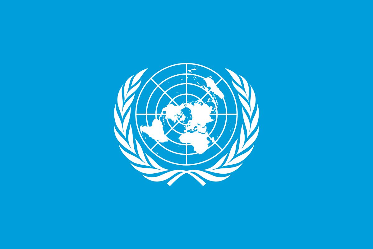 United Nations flag large 36x72