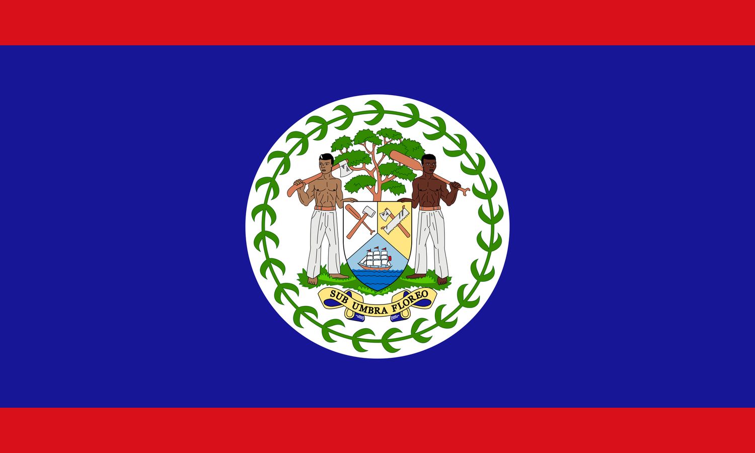 Standard Belize Sticker