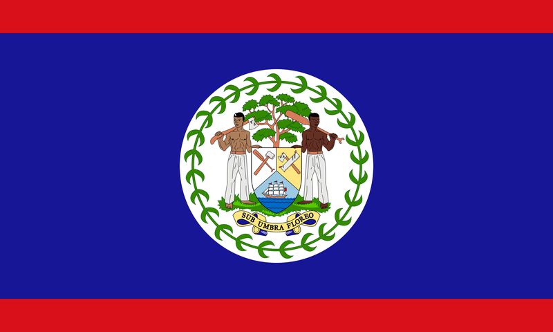 Standard Belize Sticker