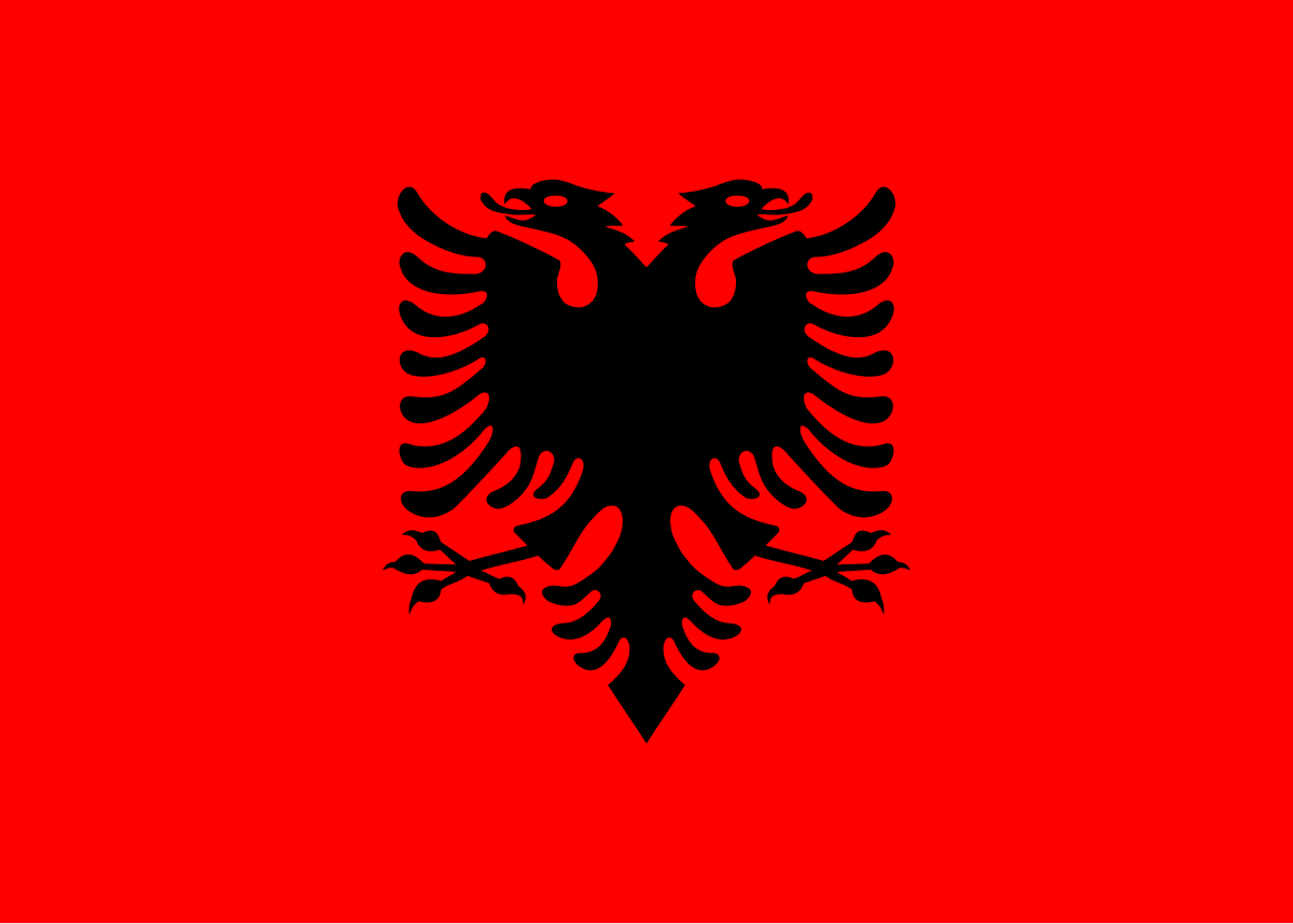 Standard Albania sticker