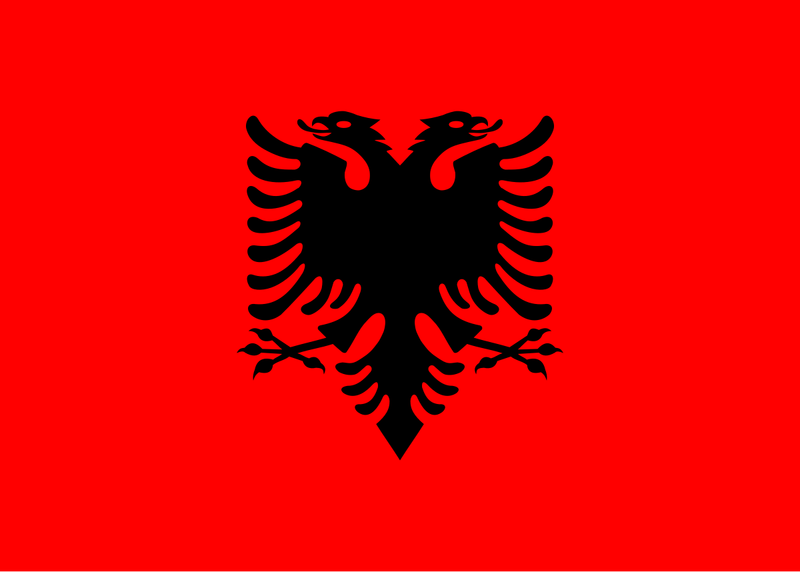 Standard Albania sticker