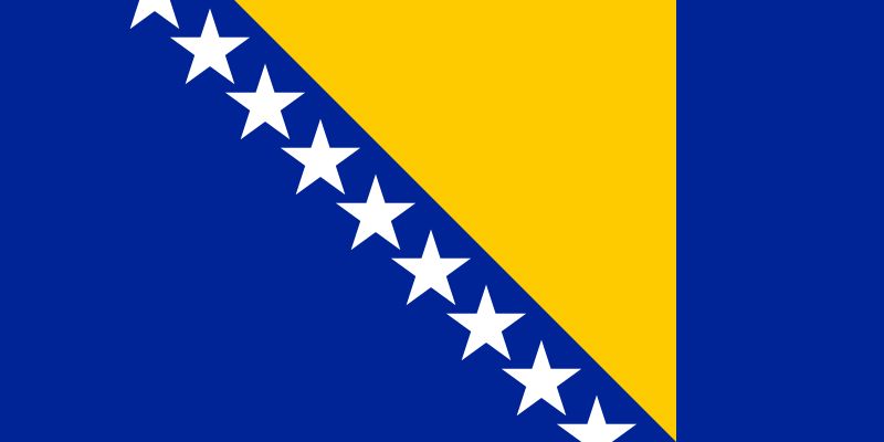 Standard Bosnia and Herzegovina sticker