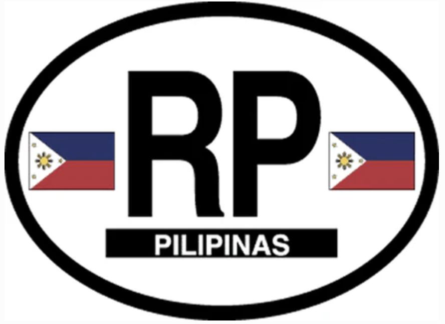 Oval Philippines sticker