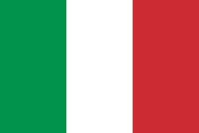 Italy flag large 27x54