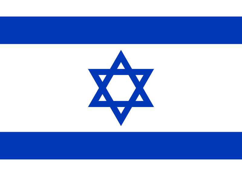 Israel flag medium 24x36