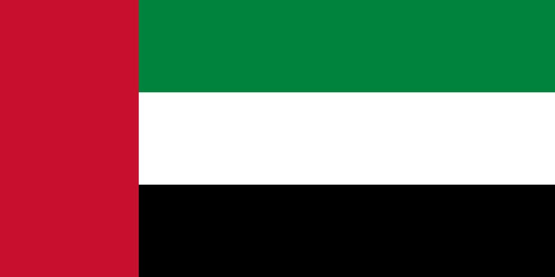 United Arab Emirates flag medium 24x36