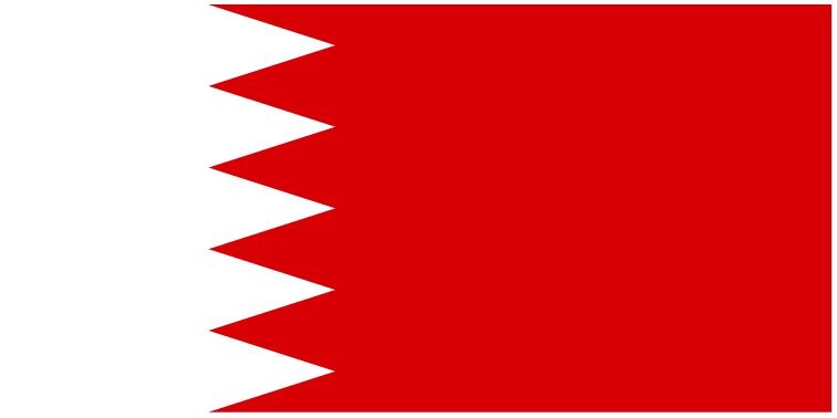 Bahrain flag large 36x72