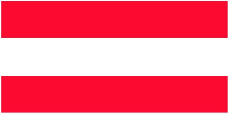 Austria flag large 36x72 A
