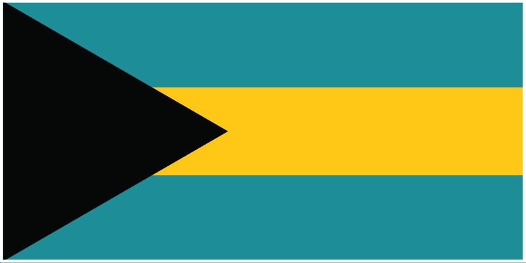 Bahamas flag large 36x72