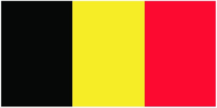 Belgium flag large 36x72 S