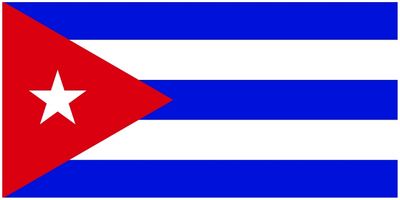 Cuba flag large 36x72