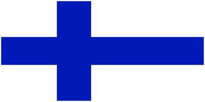 Finland flag large 36x72