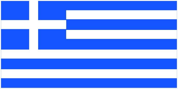 Greece flag large 36x72