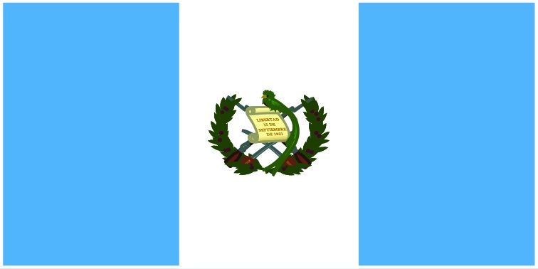 Guatemala flag large 36x72