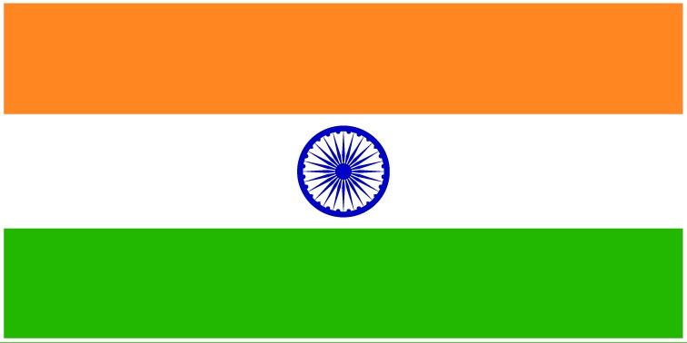 India flag large 36x72