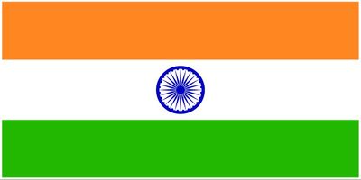 India flag large 36x72