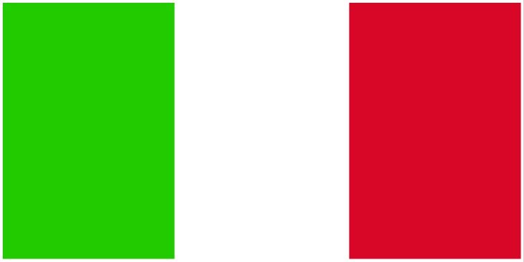 Italy flag large 36x72