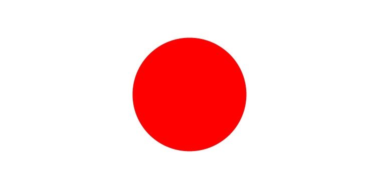 Japan flag large 36x72 S