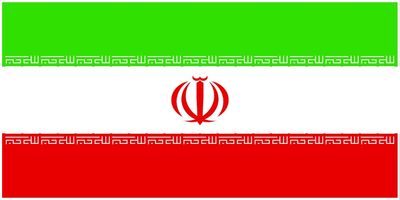 Iran flag large 36x72