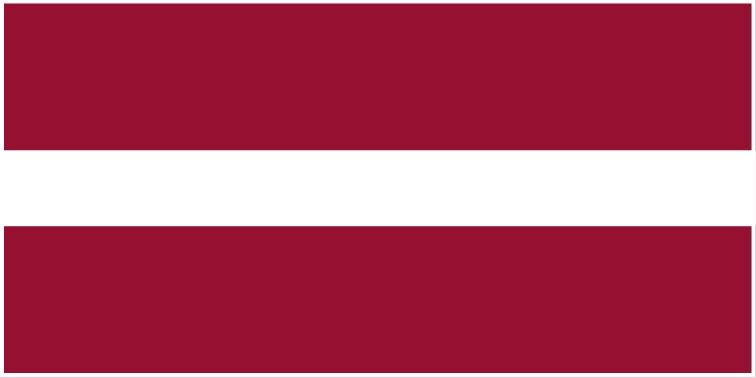 Latvia flag large 36x72