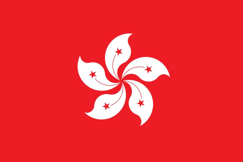 Hong Kong flag large 36x72 A
