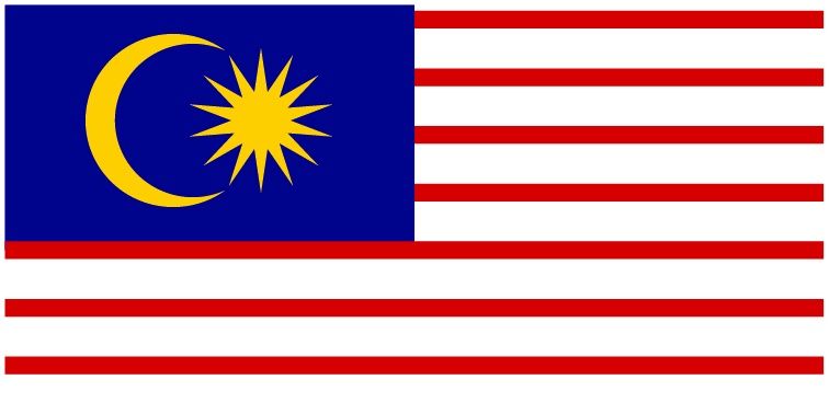 Malaysia flag large 36x72