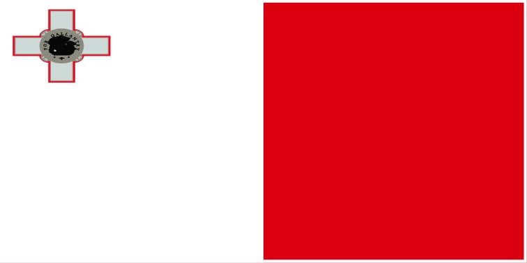 Malta flag large 36x72