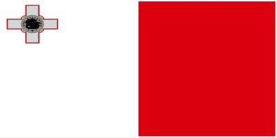 Malta flag large 36x72
